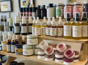 Skincare products distributor