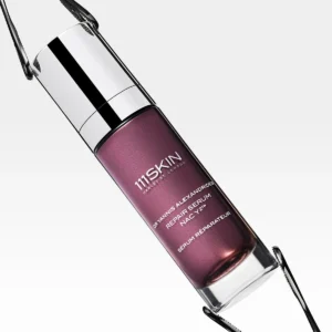 111SKIN Repair Serum NAC Y2 shown in a premium glass bottle with metallic cap, highlighting luxury skincare innovation and high-end beauty formulation.